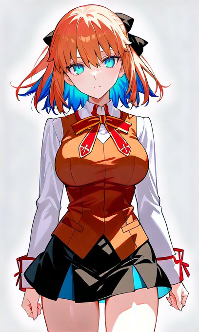 で、できた
鞘の影響でモルガンから侵食食らって女体化してる士郎子ちゃん 