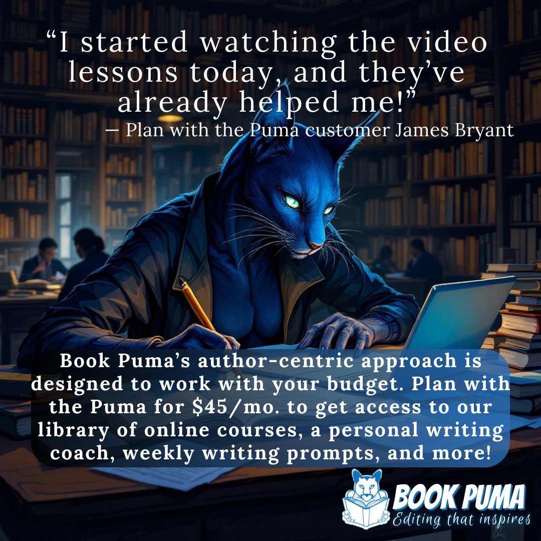 BookPuma Author Services tweet media
