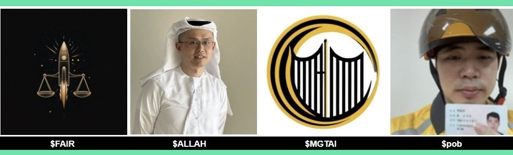 #BSC 链上热点叙事（1）3.19
1. $FAIR <a href="/FairMintFun/">FairMint</a>
FairMint是BSC链上的一个新的发射平台，$FAIR是平台上的龙头MEME 2.3M（图1）
0x3e290e20d5c207523f53fa384ad87d69cc543f21

2. $ALLAH @Allah_CTO
CZ推特换了个新头像，并发推Allah yaghneek 956K（图2）