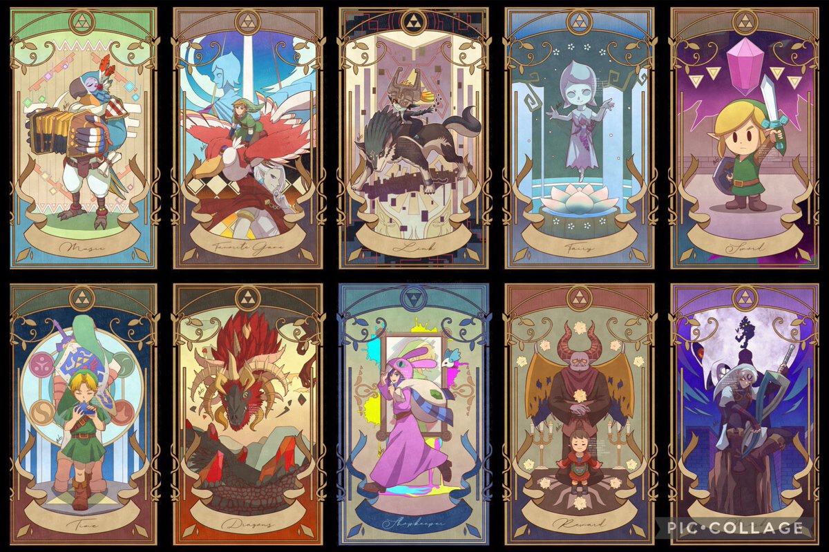 Linktober2024　
Day11~20まで完成したのでまとめました。
#linktober2024 #Zelda