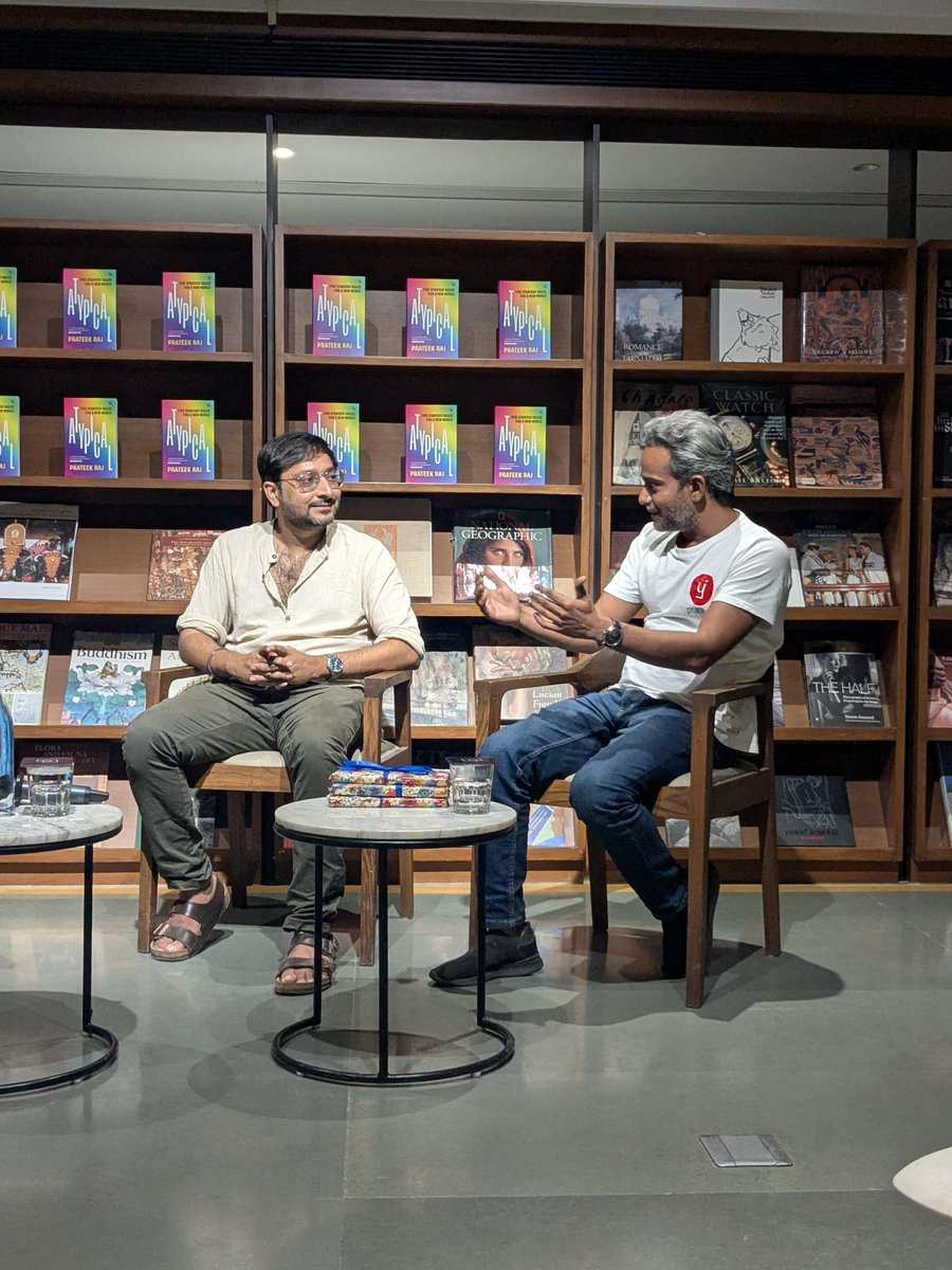 Westland Books (@westlandbooks) on Twitter photo Last week, we had the #Bengaluru release of Prateek Raj’s Atypical with <a href="/ThEbmr/">Ranjeet Pratap Singh</a> and <a href="/shalinimb/">Shalini Umachandran</a> at <a href="/bicblr/">Bangalore International Centre</a> where we discussed the need to rethink business strategies as we witness the prevalent rise of crony capitalism.
Here are some pictures from the engaging evening! Last week, we had the #Bengaluru release of Prateek Raj’s Atypical with <a href="/ThEbmr/">Ranjeet Pratap Singh</a> and <a href="/shalinimb/">Shalini Umachandran</a> at <a href="/bicblr/">Bangalore International Centre</a> where we discussed the need to rethink business strategies as we witness the prevalent rise of crony capitalism.
Here are some pictures from the engaging evening!