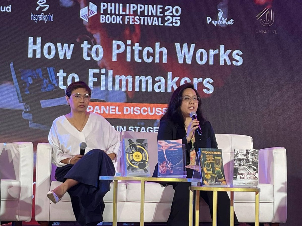 Want to turn your story into a film?

Our Global Head of Content, Darlene Catly Malimas, shared her valuable insights on 'How to pitch your works to filmmakers' during the Philippine Book Festival 2025.

#gushcloudinternational
#creatoreconomy
#strongerandsmartertogether