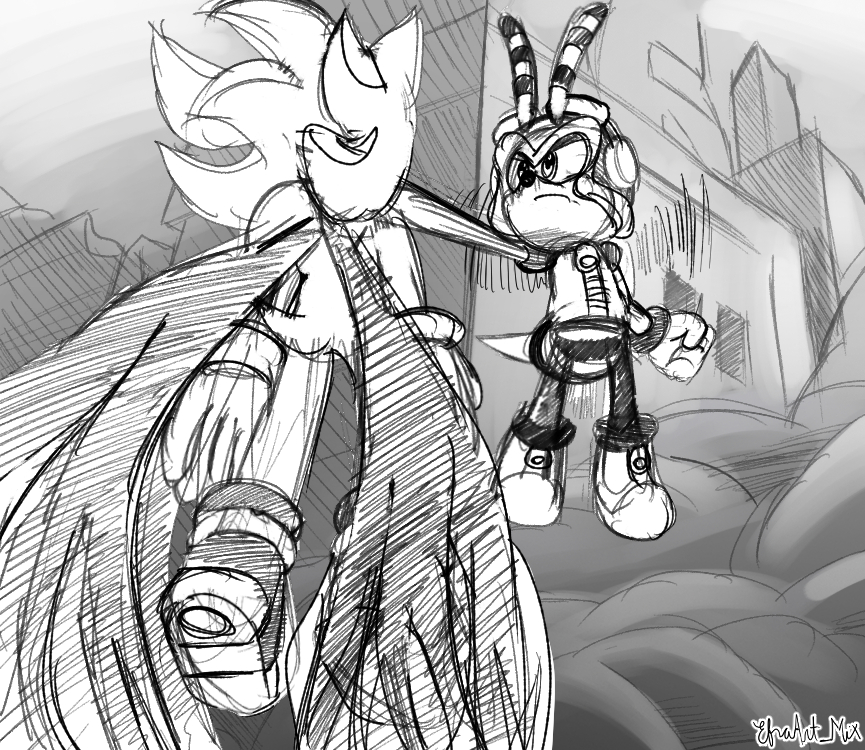 EfraArt_Mix's tweet image. Ultimate life form....? Nonsense!

#Charmybee 
#ShadowTheHedgehog 
#SonicTheHedgehog