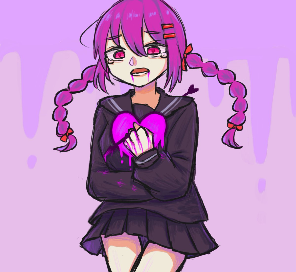 #春の創作クラスタフォロー祭り 
#絵柄が好みって人にフォローされたい
#絵描きさんと繋がりたい