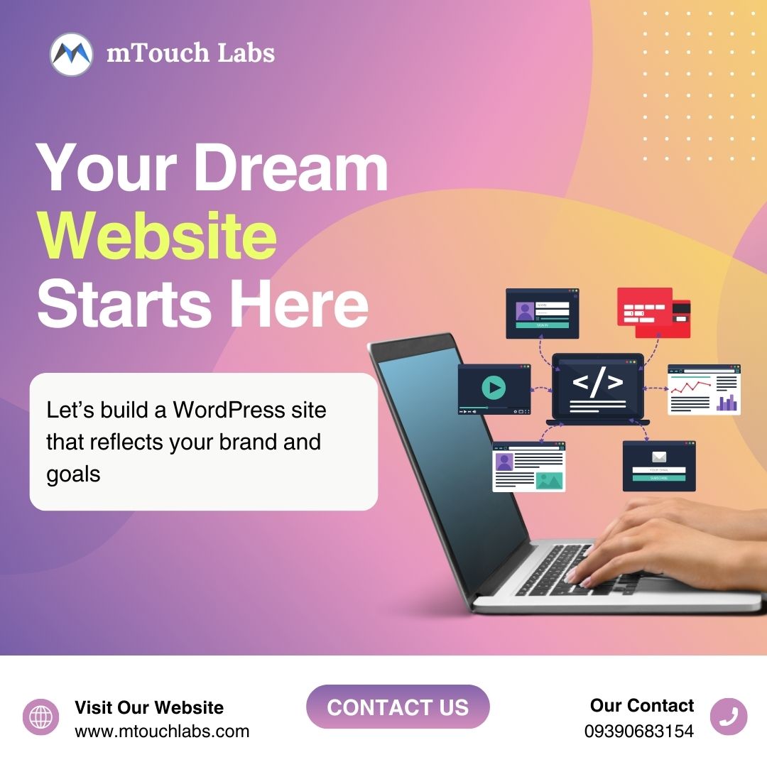 mTouchLabs's tweet image. 🚀 Your dream WordPress website starts here! Let mTouch Labs build a site that reflects your brand &amp;amp; goals. 💻✨
📞 Contact Us Today: 9390683154
📧 Email: contact@mtouchlabs.com
#WordPressdevelopment #Mohanlal #bist100 #NagpurRiots #TolakRUUTNI #IPL2025 #Mohanlal #LISAxFUTW