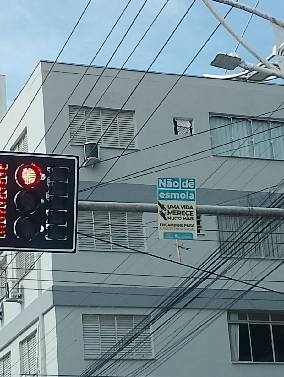 SC é diferenciada, olha a frase no sinal