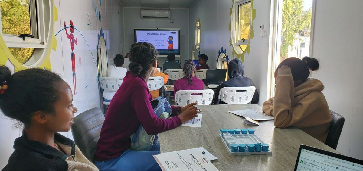 digitruck_et's tweet image. Join us in celebrating the dedication of our Digitruck students in Mekelle during their certification ceremony!

#DigiTruckEthiopia #TechForAll #democratizingtechnology #iCog #CodingEducation