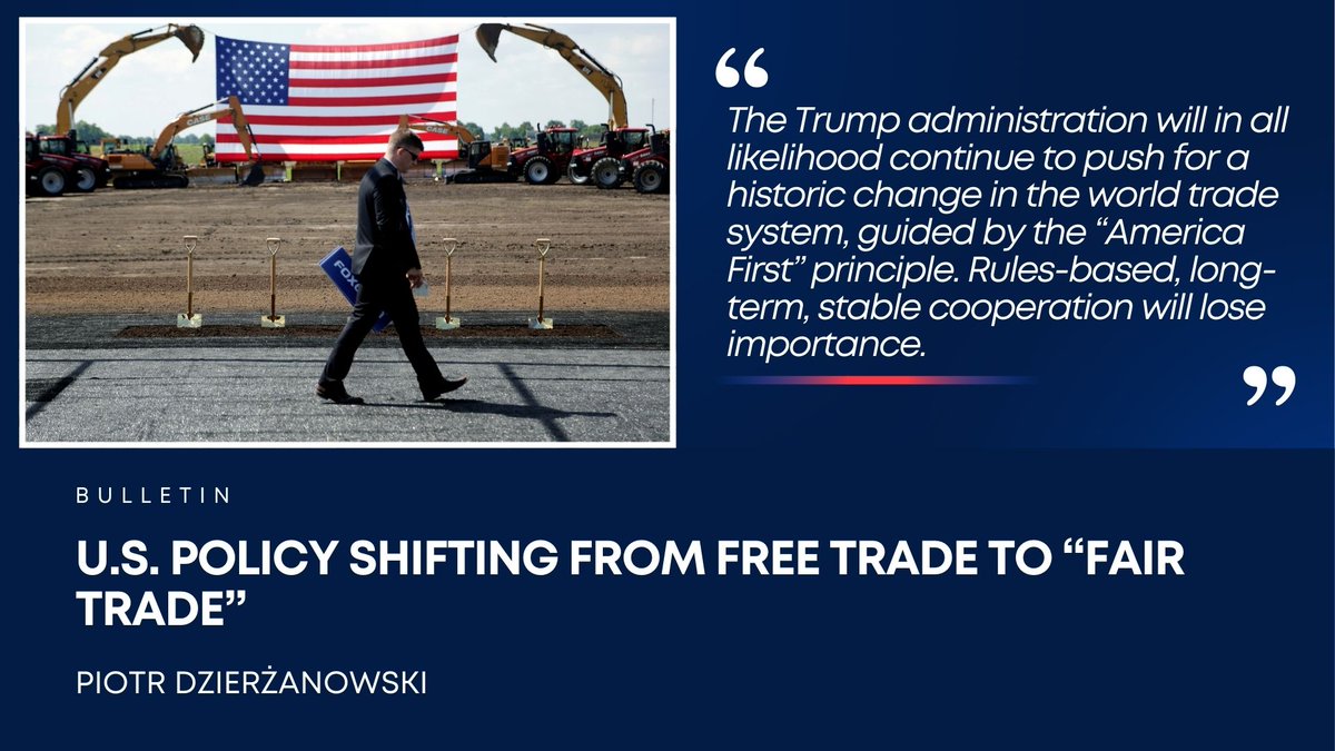 PISM (@pism_poland) on Twitter photo Even though international trade is beneficial for the U.S., larger exposure to competition with China caused local economic and social problems. The new Trump administration will attempt to change the global trade system. Read more from <a href="/p_dzierzanowski/">Piotr Dzierżanowski</a>. Even though international trade is beneficial for the U.S., larger exposure to competition with China caused local economic and social problems. The new Trump administration will attempt to change the global trade system. Read more from <a href="/p_dzierzanowski/">Piotr Dzierżanowski</a>.