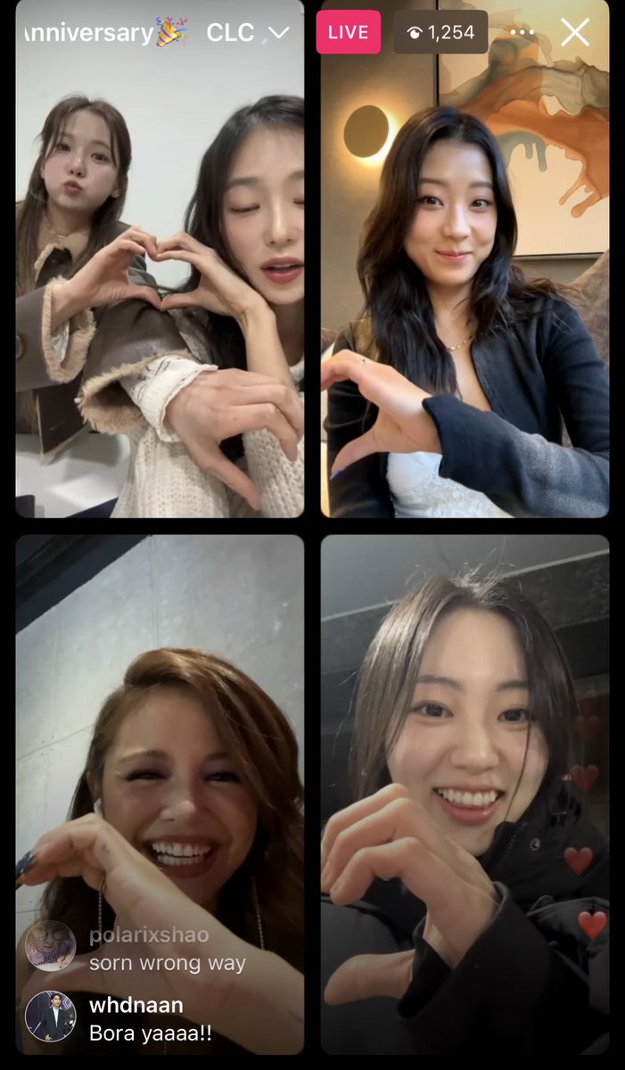 ซอซ OT7 แล้วนะทุกคน แต่มากันคนละที 555555 

CLC 10TH ANNIVERSARY
#10YearsWithCLC
<a href="/CUBECLC/">CLC·씨엘씨</a> #CLC #씨엘씨