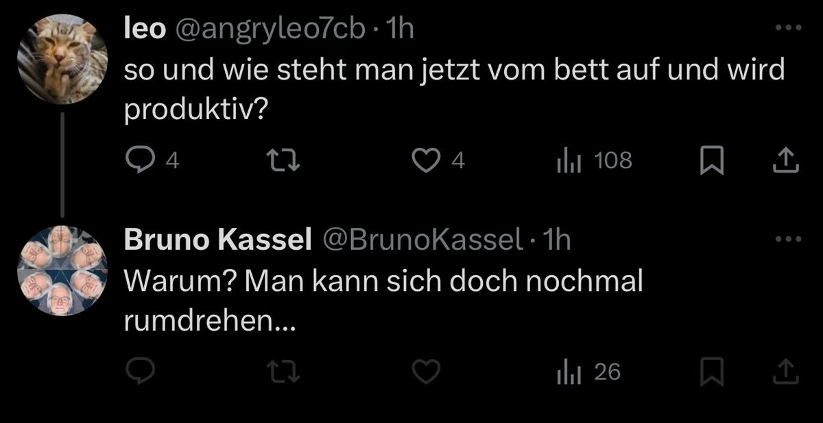 So ist das nur wenn man Sozialschmarotzer ist Bruno