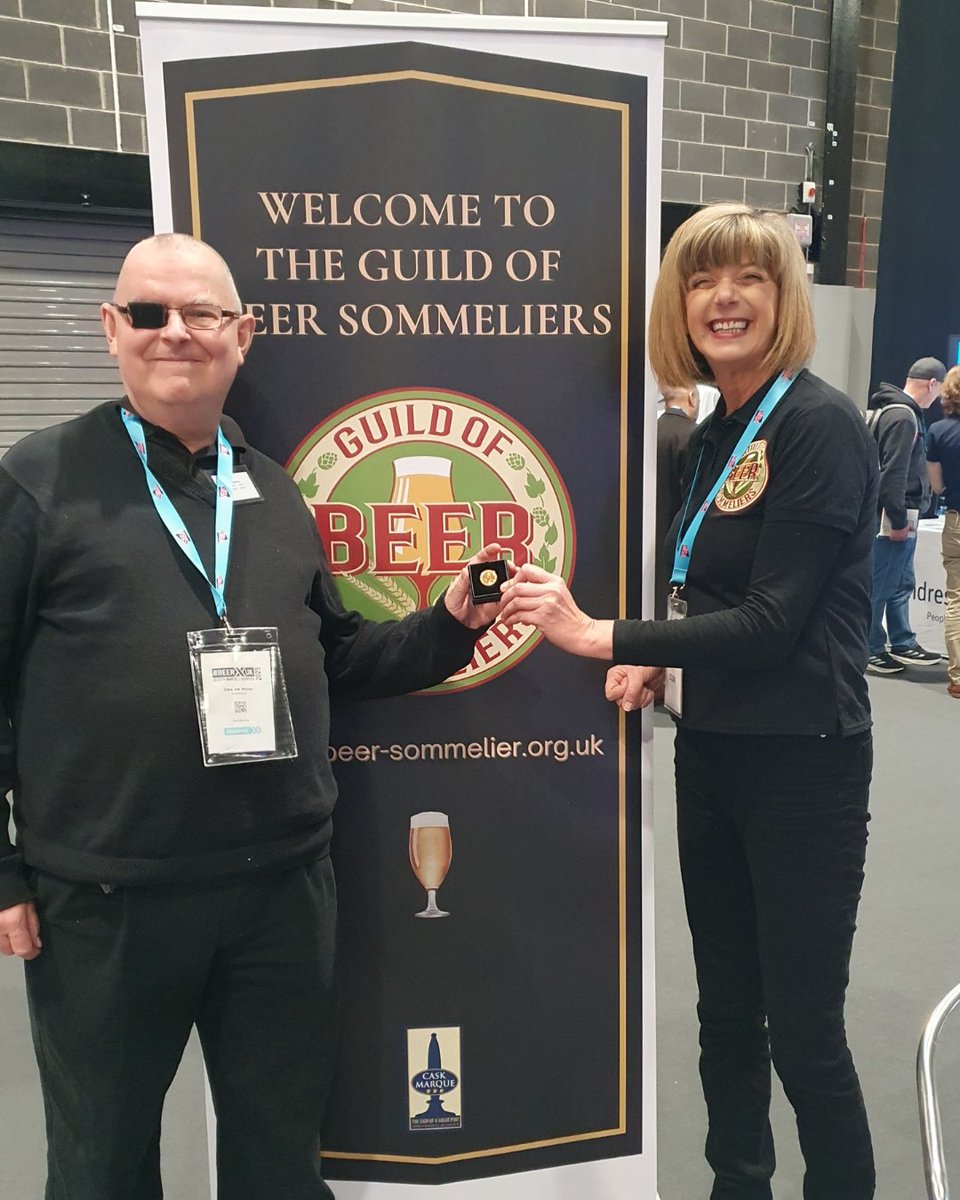 Guild of Beer Sommeliers (@beer_sommeliers) on Twitter photo Calling all Beer Sommeliers! Pick up your new Beer Sommelier pin at BeerX today!
We're at #BeerX today alongside <a href="/salsafood/">SALSA Food</a> and <a href="/caskmarque/">Cask Marque</a> in the Networking Area. Come say hello and collect your new Guild of Beer Sommeliers pin! Calling all Beer Sommeliers! Pick up your new Beer Sommelier pin at BeerX today!
We're at #BeerX today alongside <a href="/salsafood/">SALSA Food</a> and <a href="/caskmarque/">Cask Marque</a> in the Networking Area. Come say hello and collect your new Guild of Beer Sommeliers pin!