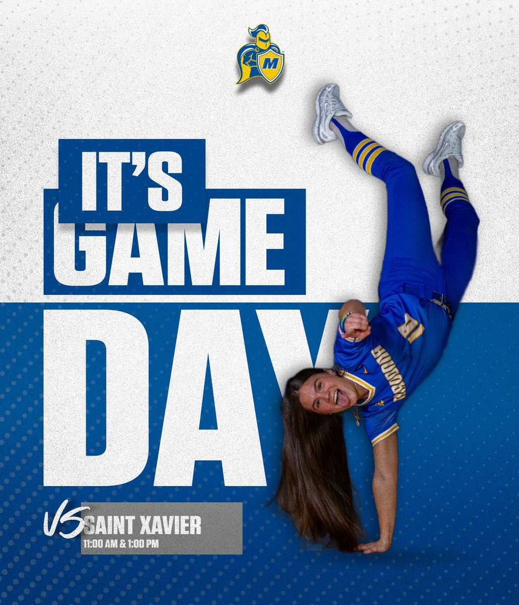 𝐆𝐀𝐌𝐄𝐃𝐀𝐘 🤩

🆚: 𝗥𝗩 Saint Xavier
🕚: 11:00 AM &amp; 1:00 PM
📍: Livonia, Mich.
🏟️: University Field
📺: bit.ly/43TXGSI
📊: bit.ly/3SC1kcV

#CrusaderNation
