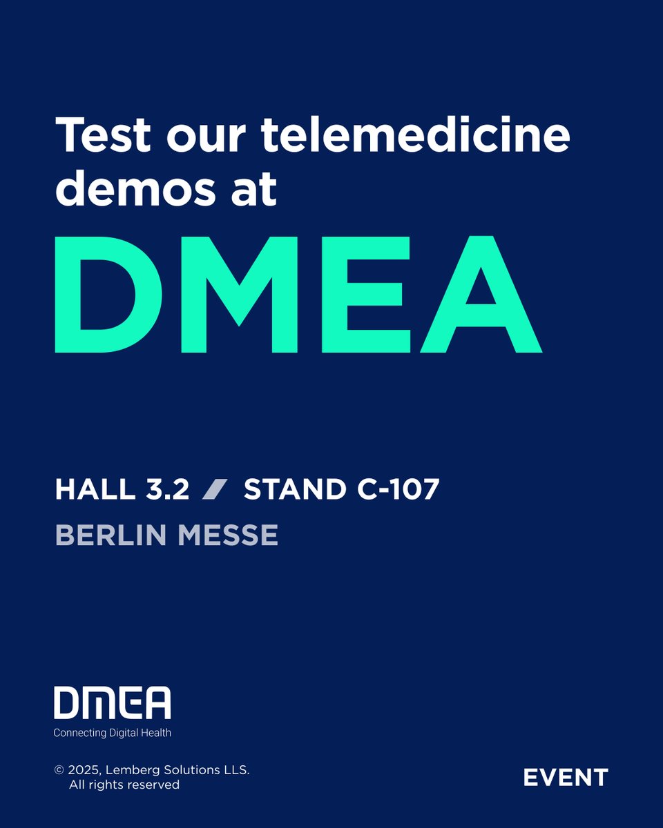 Want to test our healthcare developments? 

Visit Stand C-107, Hall 3.2 at <a href="/_DMEA/">DMEA - Connecting Digital Health</a>, and try out our healthcare demos.

In the meantime, read more about the projects:

App for skin disease monitoring bit.ly/441tqFs 
Electronic nurse device bit.ly/441tqFs