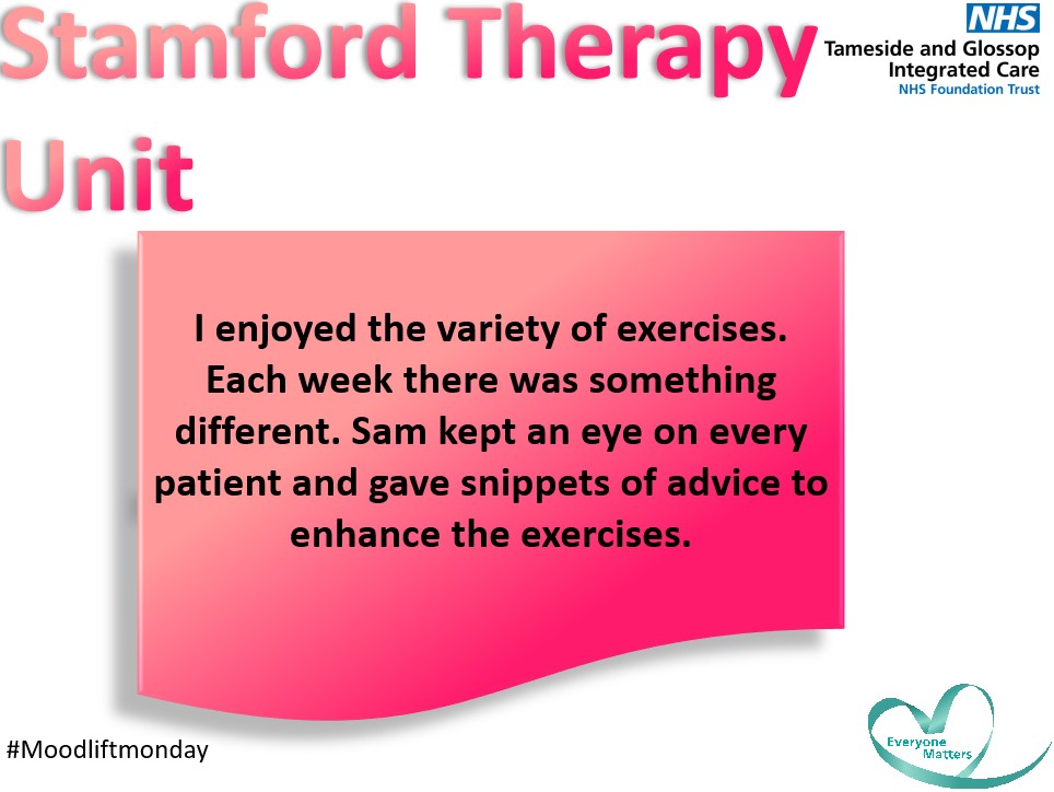 The Patient Experience Team (@tgicftptexp) on Twitter photo Welcome to my favourite part of the week...#Moodliftmonday where we celebrate some of the feedback we have received.
<a href="/SusieR1/">Sue💙</a> <a href="/jacqui_burrow/">Jacqui Burrow</a> <a href="/VickT75/">Victoria Thorne</a> <a href="/amakepeace1/">antony makepeace</a> <a href="/emmaloufrain/">Emma Frain 💙 RN DN QN</a> <a href="/juliehorrocks18/">Julie Horrocks</a> <a href="/Tghcritcare/">Critical Care TGH</a> <a href="/ThftMat/">T&G MatNeo</a> <a href="/ChrisLomax17/">Chris Lomax</a> <a href="/yin_yan1/">Anya🐝💛🖤</a> <a href="/UC_tgicft/">UrgentCare_TGICFT</a> <a href="/RachelA22783611/">Rachel Alexander-Patton</a> <a href="/jencenny/">Jennifer Heath</a> Welcome to my favourite part of the week...#Moodliftmonday where we celebrate some of the feedback we have received.
<a href="/SusieR1/">Sue💙</a> <a href="/jacqui_burrow/">Jacqui Burrow</a> <a href="/VickT75/">Victoria Thorne</a> <a href="/amakepeace1/">antony makepeace</a> <a href="/emmaloufrain/">Emma Frain 💙 RN DN QN</a> <a href="/juliehorrocks18/">Julie Horrocks</a> <a href="/Tghcritcare/">Critical Care TGH</a> <a href="/ThftMat/">T&G MatNeo</a> <a href="/ChrisLomax17/">Chris Lomax</a> <a href="/yin_yan1/">Anya🐝💛🖤</a> <a href="/UC_tgicft/">UrgentCare_TGICFT</a> <a href="/RachelA22783611/">Rachel Alexander-Patton</a> <a href="/jencenny/">Jennifer Heath</a>