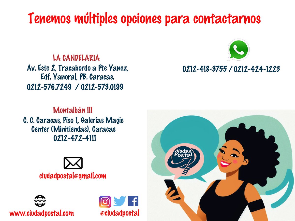 ciudadpostal's tweet photo. https://t.co/HmlmLjXzrm