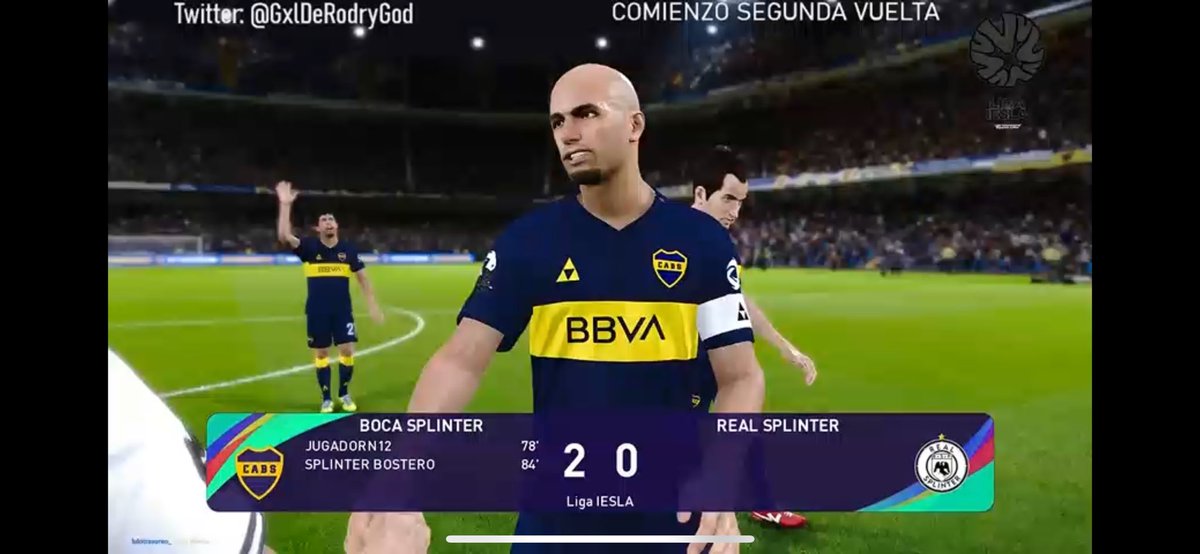 GANAMOOOOOOS 
2-0 vs los putos del real el dt metio al JugadorN12 y les rompio el orto parecia que estabamos viendo brazzers