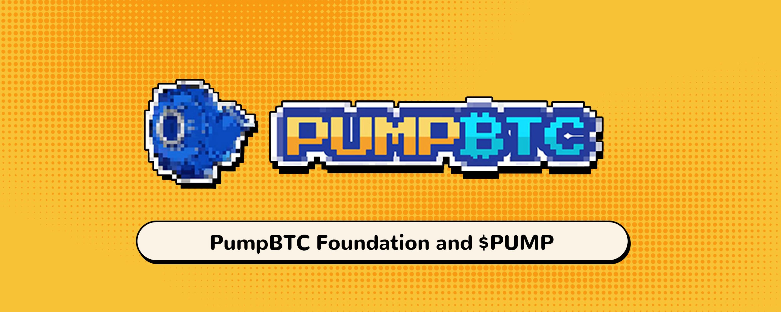 PumpBTC on X: "Introducing the PumpBTC Foundation and the $PUMP Token" / X