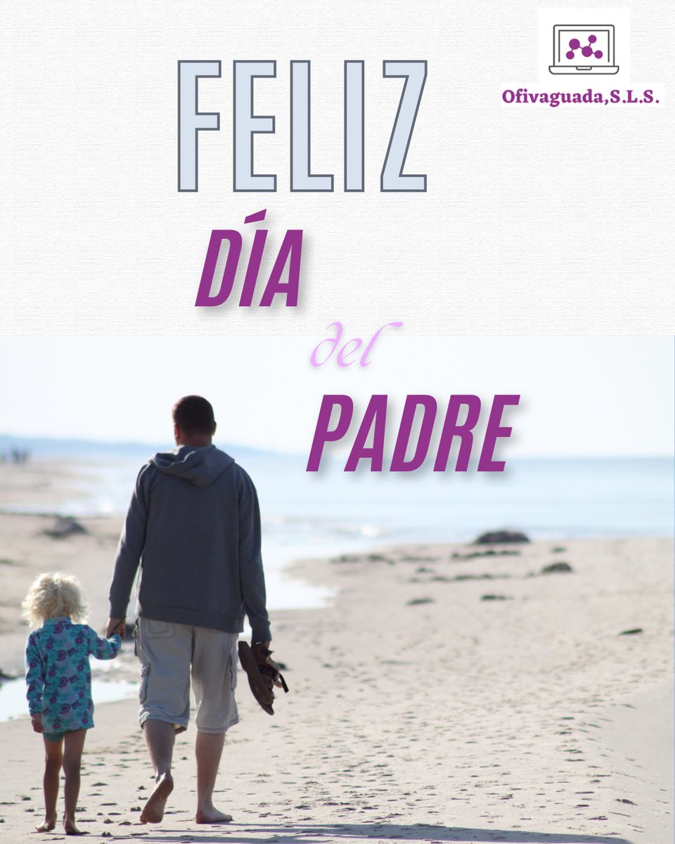 ¡Os deseamos FELIZ DÍA DEL PADRE!
#felizdiadelpadre
#ofivaguada
#empresasimulada