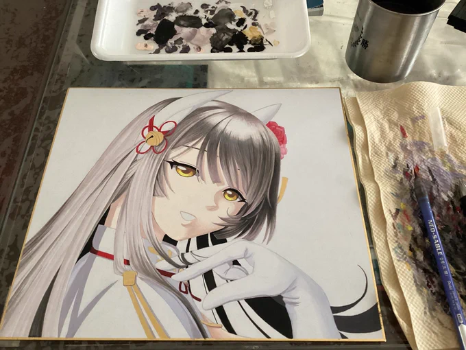  今年の春のアズールレーン横須賀イベントが中止となり、ミカサカフェ様は、どうしているだろうか… と少し?気になったです。ここのアズレン看板娘は、可愛い陸奥。購入した陸奥トートバックは、愛用中。まだお話はしてないけど。許されるならば、アズレン陸奥を描いて差し上げたい 