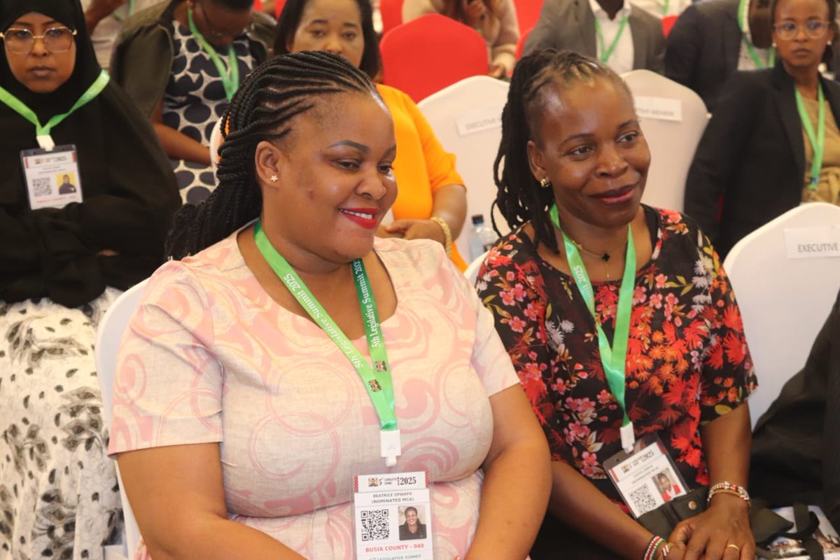 hon_beatrice's tweet photo. Attending the ongoing  5th Legislative Summit 2025  at The Edge Convention Centre, Nairobi. The event is organized by the County Assemblies Forum (CAF).Legislative summits foster dialogue, strengthen governance,&amp; enhance collaboration for effective county leadership. https://t.co/WoeCztGDqW