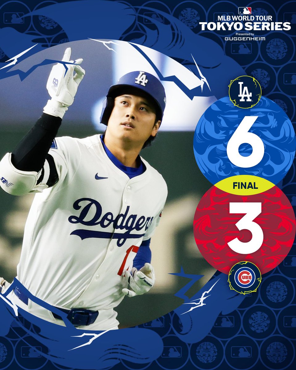 ドジャース 】エドマン、キケ、そして #大谷翔平 のホームラン3発で