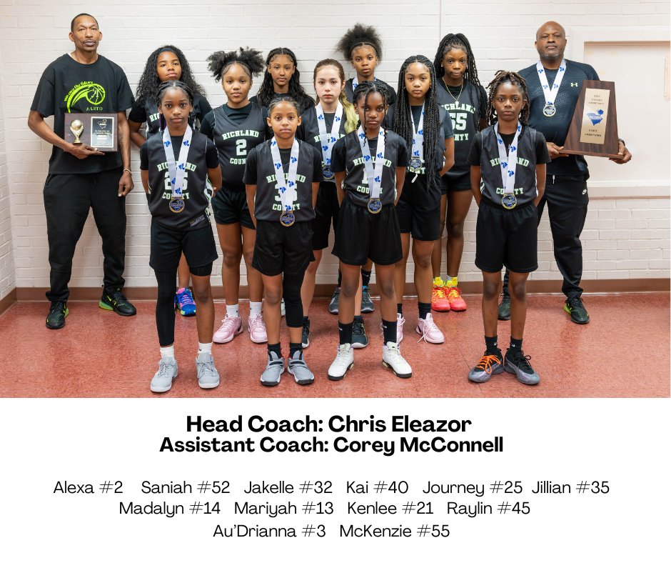 Congratulations to our 14U Boys and 12U Girls on being the 2024-25 Central District &amp; SC State Champions! 🏆

We're so proud of you all! Special shoutout to the coaches for leading the teams and to the families for support!

#PassionPurposeParks