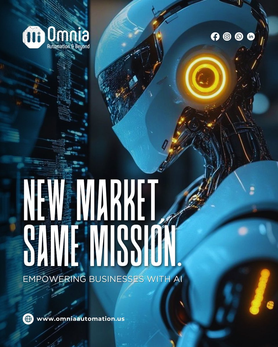 omniaautomation's tweet image. After making waves in  USA, Omnia is now in India! Smarter websites, better automation, and AI-powered software—let’s build something incredible.

 #AIinIndia #OmniaAutomation
