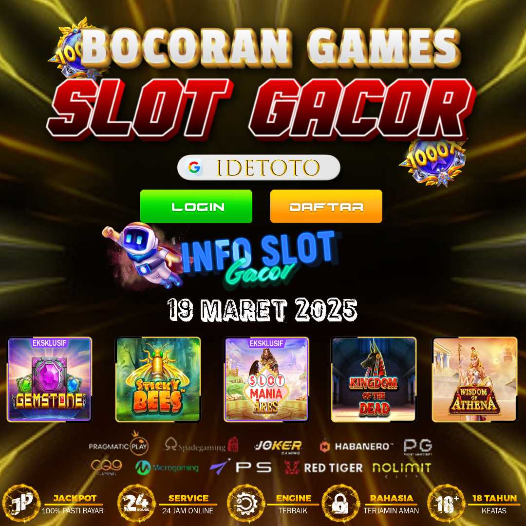 Indtogel88's tweet photo. IDETOTO Bocoran Games Slot Gacor Hari Ini Daftar Via Bank Blu Bca

Berikut adalah beberapa daftar games slot terbaik yang sangat populer saat ini:

1. Gemstone
2. Sticky Bees
3. Wisdom Of Athena
4. Slot Mania Ares
5. Kingdom Of The Dead https://t.co/HTzbsRWtYG