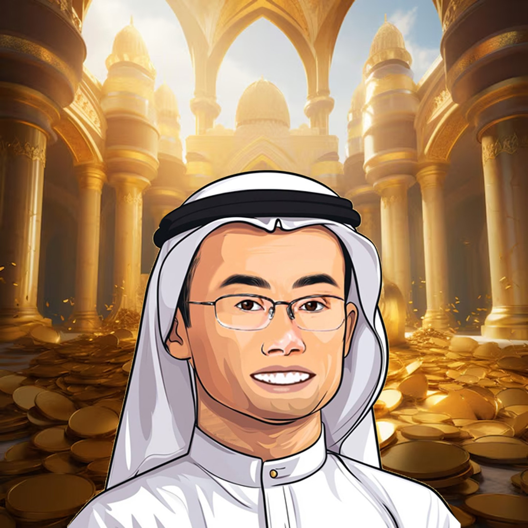 Hamdullah_CTO's tweet photo. BNB pumps, bears cry, CZ smiles. Alhamdulillah https://t.co/m87el3W85I