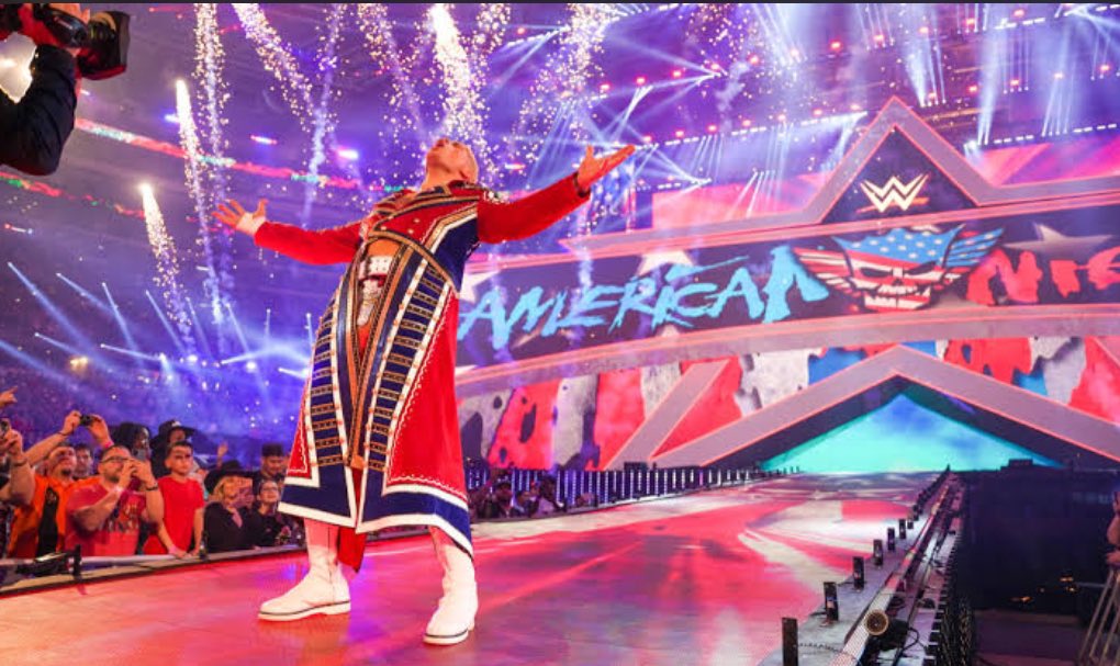dannybo1_'s tweet photo. -Returns at Mania 38
-HIAC with a torn pec
-Main events Mania for the first time 
-Slays the beast
-Tag team champion with Jey
-Back to back Rumble winner
-WeWantCody movement 
-Main events night 1 and 2 of Mania 40 and wins the belt
-and much more

This run has been legendary https://t.co/Ak1r0g3dOh