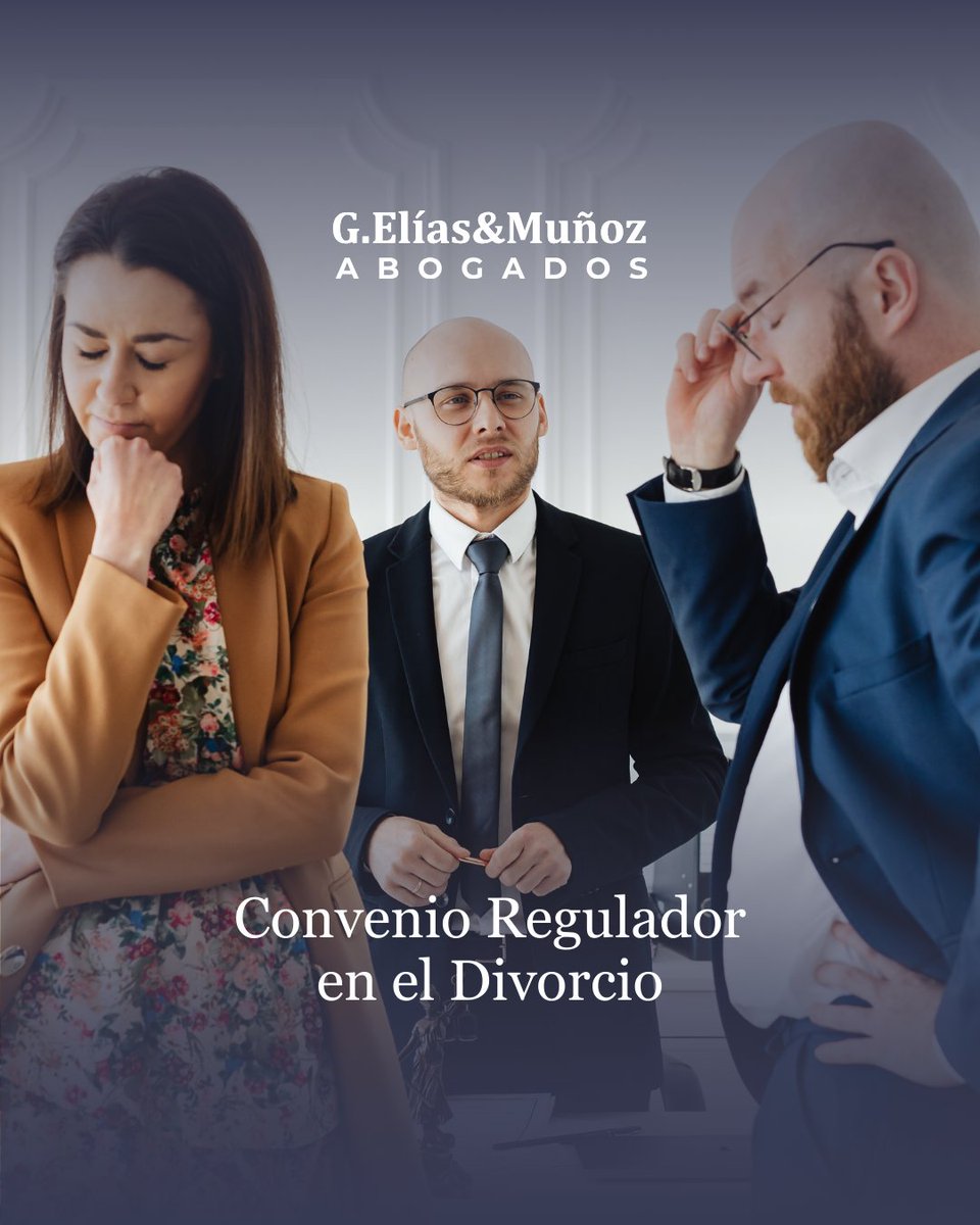 El convenio regulador es esencial en un divorcio, estableciendo custodia, pensión alimenticia y más. En G. Elías y Muñoz Abogados, te asesoramos para lograr acuerdos justos. 

Más info en nuestro blog: 💻

eliasymunozabogados.com/blog/convenio-…
