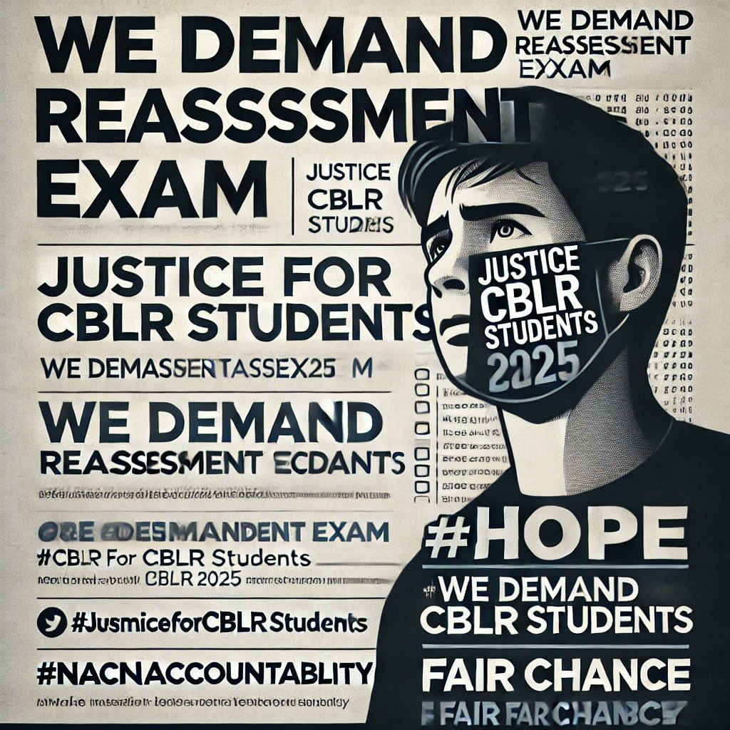 devanand_gadhvi's tweet photo. "Raise your voice! #NACIN #CBLRExam2025 was a failure. Unfair to candidates who've worked hard. @NACINIndia, take responsibility! #CBLR #NACIN"

@PMOIndia @narendramodi @nsitharaman @nacincbic @ndtvindia @aajtak https://t.co/EnXIpKZW3g