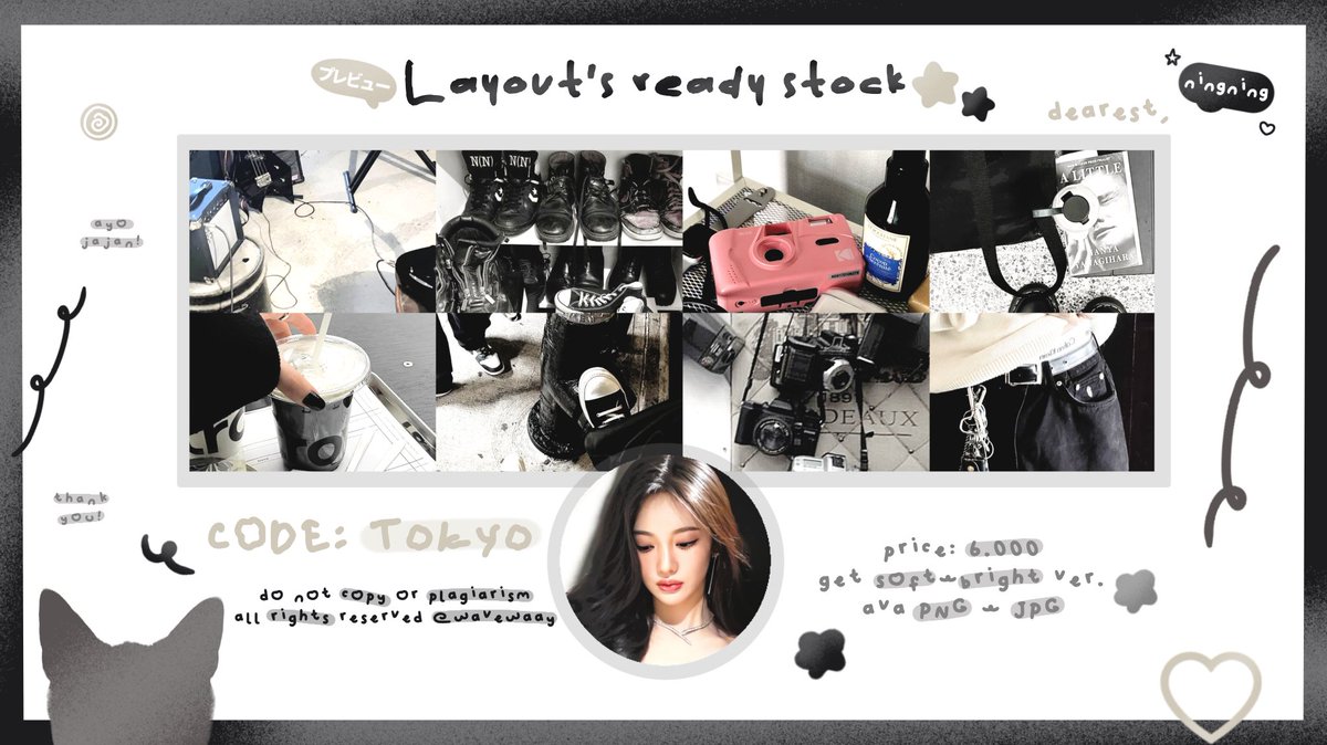 hanfornoah's tweet image. help repost or hype? thank you so much! 🐾

malaam mentemen, aku bawa layout ready stock si cantik Ningning foto terbaru niyy! 😻🫶🏻 buat harga &amp;amp; detailsnya udah ada di foto yaa, bisa via QRIS, yuk dijemput Ningning nyaa lewat DM/WA/tele aku! ⭐___⭐

#zonauang #zonaba rs ningning