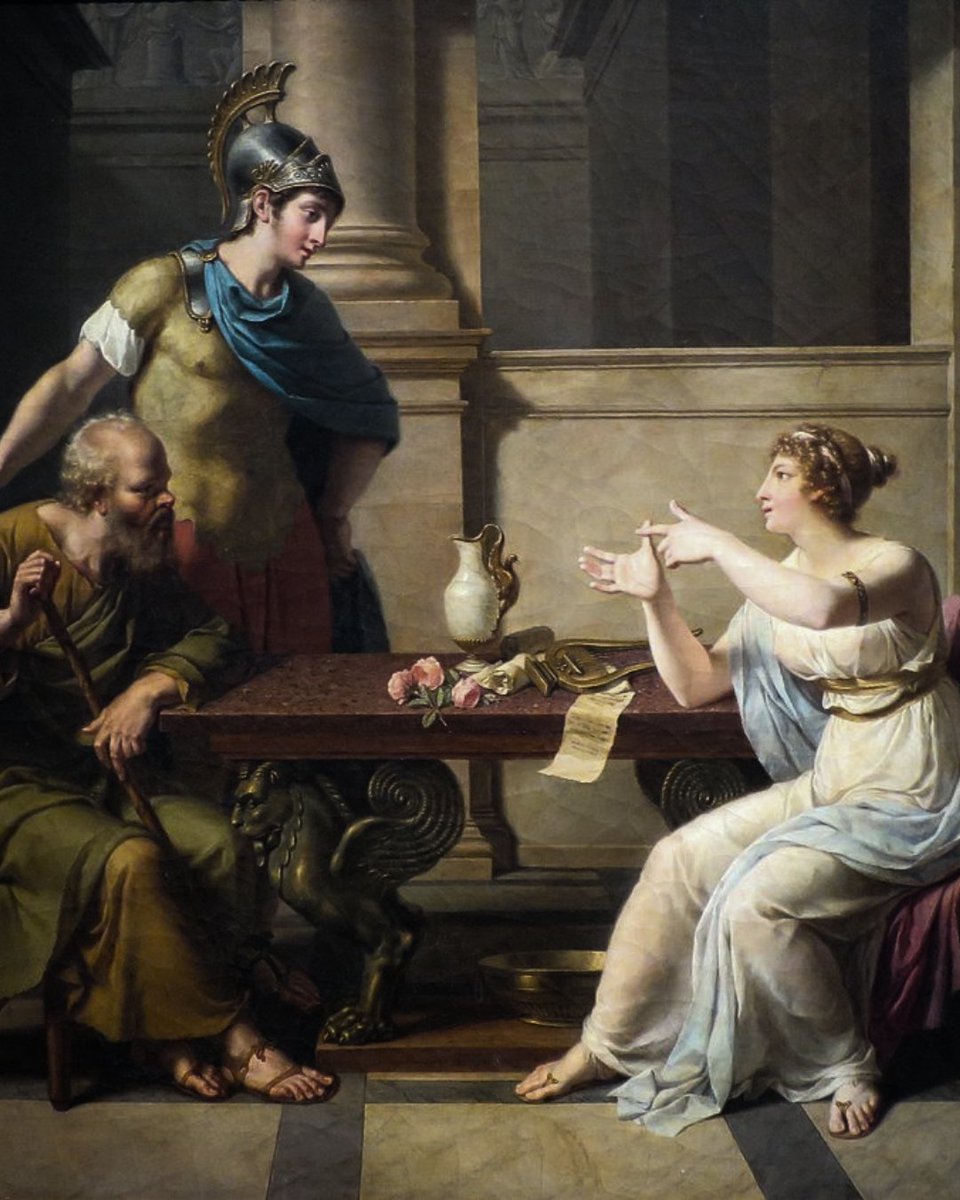 classicsforall's tweet photo. 👑 Women’s History Wednesday: Aspasia of Miletu👑
Aspasia of Miletus (c. 470–c. 400 BCE) was a brilliant philosopher, advisor to Pericles, and a key figure in Athenian intellectual circles, challenging gender norms in Ancient Greece.
#WomensHistoryMonth #Aspasia #AncientGreece https://t.co/FdnNq6Ne5J