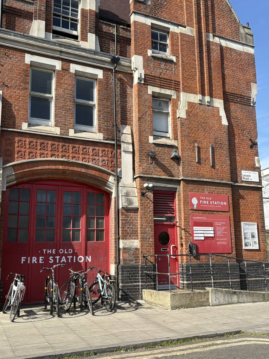 JoeWalkerUK's tweet photo. Great to visit the @OldFireStatN16 this morning. Thank you Helen for hosting me! The Old Fire Station in Stoke Newington is a great example of a community hub, bringing #VCS orgs under one roof to provide great services to residents. 

#StrengtheningNeighbourhoods https://t.co/8sPwolcWBg