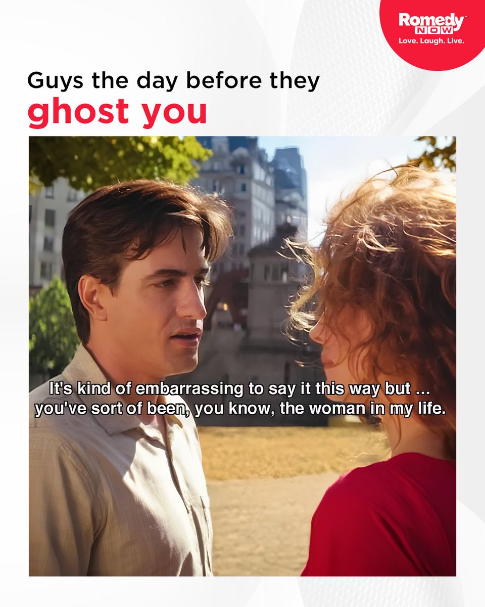 RomedyNow's tweet image. Poof! And they are gone!

#RomedyNow #DatingFails #Ghosted #ModernRomance #SingleLife #LoveAndLaughs #Situationships #TextingGames