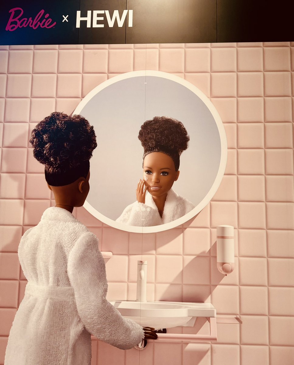 Bathroomreview's tweet image. HEWI is showcasing its new Barbie collection in Hall 3.1. Accessible design at its finest!
@ISHFrankfurt
#bathroomdesign #accessibledesign