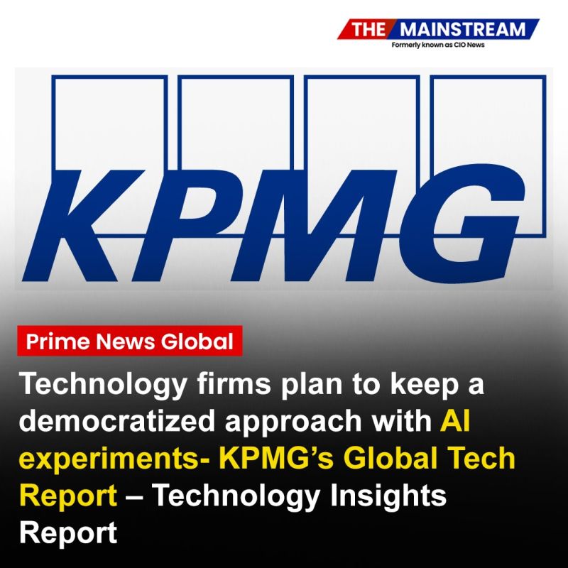 TheMainstream7's tweet image. KPMG US International has unveiled a new report titled “KPMG global technology report: Tech Insights” that states how the digital transformation journey is an 

To know more about it read the full article here:
themainstream.co.in/technology-fir…

#TheMainstream #TechReport #AIExperiments