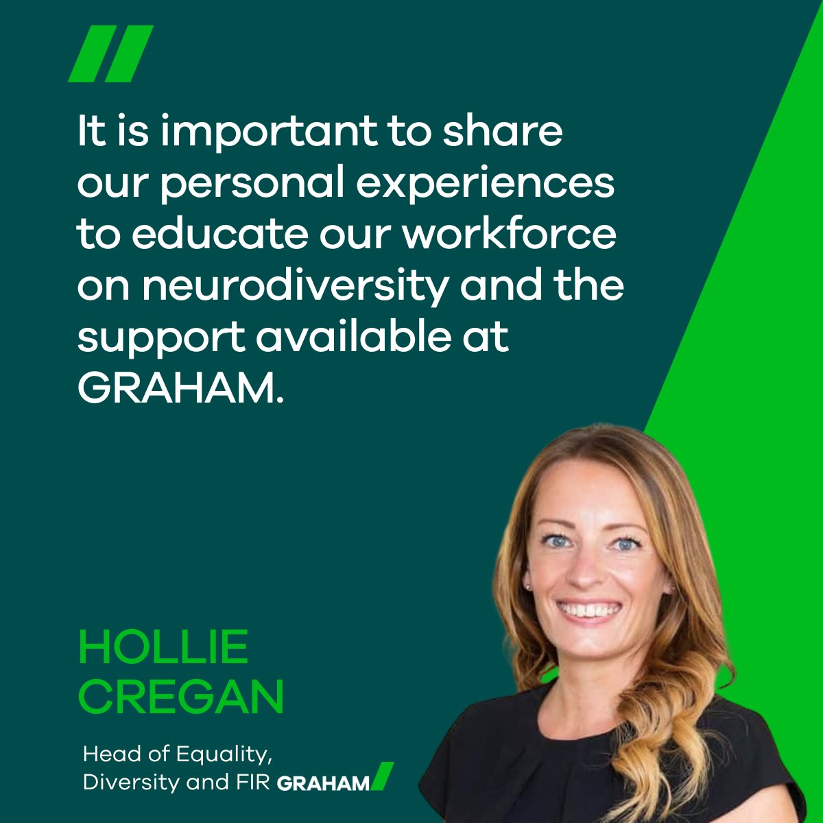 🧠Celebrating #NeurodiversityCelebrationWeek 2025 with a presentation to over 50 members of our Young Person's Forum on the range of support services available at GRAHAM. Thanks Hollie and Emily, we're looking forward to the podcast!