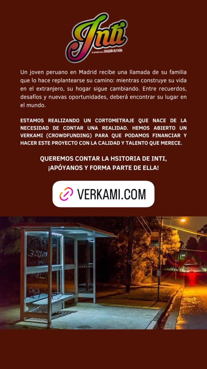 querides estamos en la nueva producción de corto para nuestro TMF y hemos creado un crowdfunding para poder hacerlo con la mejor calidad posible 💗💗💗💗

se agradece la participación y la difusión🫂🫂🫂

verkami.com/projects/40484…