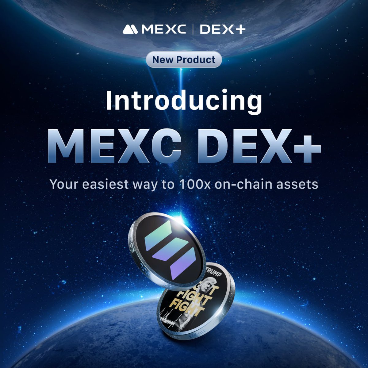 ArcMetaX's tweet image. 🚀 MEXC DEX+ Has Arrived! 🚀 @MEXC_Official

Introducing MEXC DEX+, a next-gen DEX aggregator that seamlessly connects multiple decentralized exchanges to optimize your trades with:
✅ Effortless trading
✅ 10,000+ on-chain assets
✅ Lower slippage
✅ Optimized costs

💡 Why