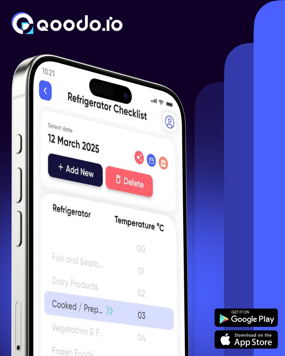 qoodo_io's tweet photo. Still struggling with paperwork? Outdated systems? It’s time to level up! 📲🔥

Qoodo is a smart quality management system that simplifies and speeds up mandatory record-keeping. HACCP logs, cleaning records, fridge temperature checks, and all other required documentation—managed on a single, user-friendly platform.

✅ Compliant with all food safety and hygiene regulations (HACCP, ISO 22000, IFS, etc.).

Why deal with paperwork and outdated methods when there’s a faster, more accurate, and cost-effective solution?

✔️ All mandatory logs in one place – no more lost documents or disorganized records.
✔️ Automatic data saving and easy retrieval – nothing gets lost or forgotten.
✔️ Always audit-ready and up to date – ensures compliance with current regulations.
✔️ Up to 80% more efficient administration – faster, more accurate, and error-free processes.
✔️ Smart notifications and alerts – keeping you informed at all times.
✔️ Paperless, eco-friendly solution – saving time, money, and unnecessary paperwork.

🚀📉 Upgrade to Qoodo and leave behind the chaos of paper-based record-keeping! ✅

📲 App Store: https://t.co/V5SkKI5n9T
📲 Google Play: https://t.co/W4F7R4JI8L