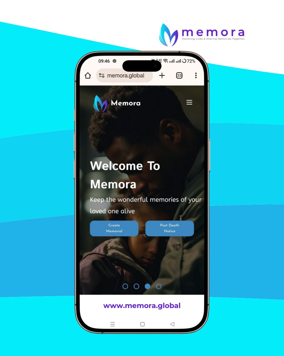 Memora_memories's tweet photo. 💜What can Memora do for you? 

Our platform helps you keep the wonderful memories of your loved one alive.

Visit our website and "Create Memorial" or "Post Death Notice".

Start your memorial here! https://t.co/pabRPHavV4

 #Memorialization #Honoring #MemoraGlobal #Memoracares https://t.co/nBs1JIZuK7
