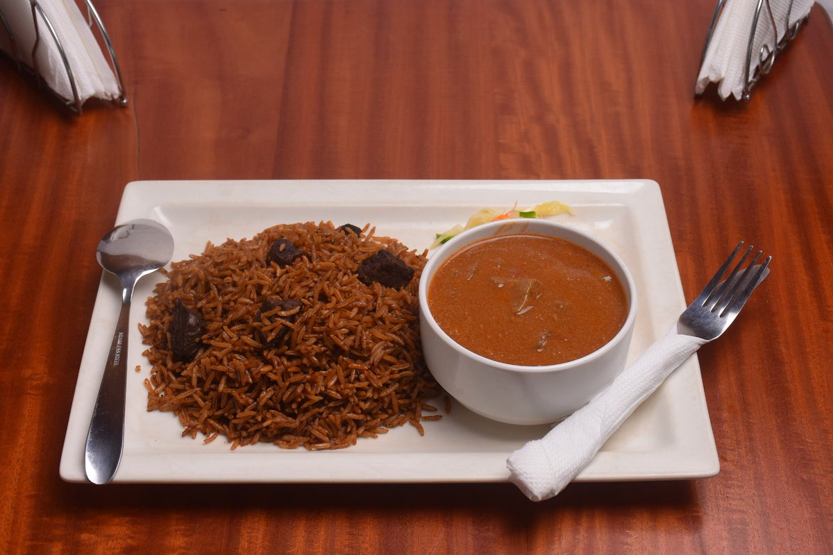 ChilliesUg's tweet photo. Treat yourself to our classic Pilau! A taste of Uganda in every bite. Find us at chillies Ntinda. #UgandanFood #Pilau https://t.co/qAB86lb1qA