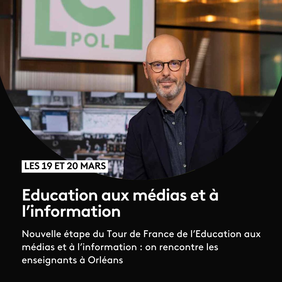 France Télévisions (@francetele) on Twitter photo 🎓 #EducMédiasInfo | On continue notre tour de France aux côtés des enseignants !
Aujourd'hui à Orléans, un temps dédié à l'éducation aux médias, à l'information et à la citoyenneté, co-organisé avec l'<a href="/ac_orleanstours/">Académie d'Orléans-Tours</a> et <a href="/Clemi_ot/">EMI_Clemi Orléans-Tours</a>. 🎓 #EducMédiasInfo | On continue notre tour de France aux côtés des enseignants !
Aujourd'hui à Orléans, un temps dédié à l'éducation aux médias, à l'information et à la citoyenneté, co-organisé avec l'<a href="/ac_orleanstours/">Académie d'Orléans-Tours</a> et <a href="/Clemi_ot/">EMI_Clemi Orléans-Tours</a>.