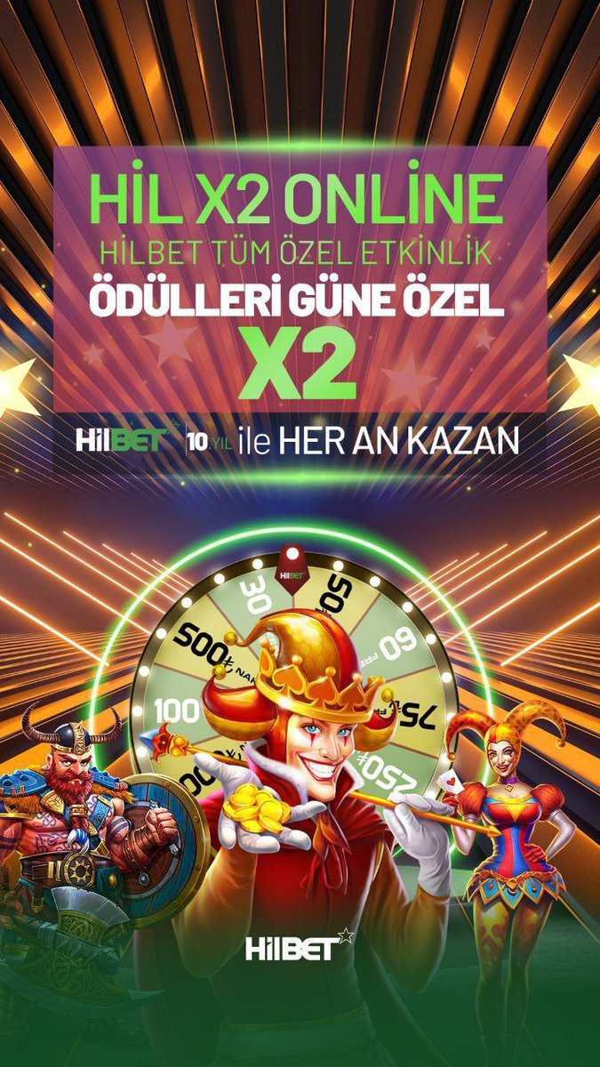 hilbeys's tweet photo. ⭐️HİL 2X ONLINE

⭐️HİLBET TÜM ÖZEL ETKİNLİK ÖDÜLLERİ

⭐️GÜNE ÖZEL X2

⭐️20:00 - 22-00 ARASI YATIRIMLARDA GEÇERLİDİR

🪙Sürekli güncel link; https://t.co/CMtIVTy7pI

🪙TIKLA GİR https://t.co/1HrDt36xk6