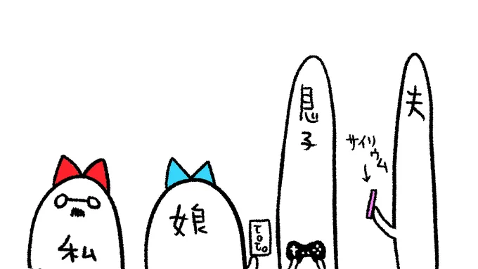 我が家。 