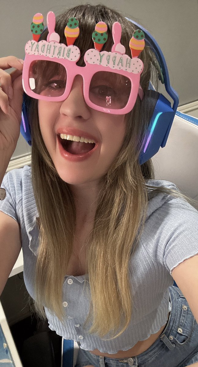 Birthday stream!!! Birthday stream!!! Come hang out and play the sims with me! 
Twitch.tv/k8bit_