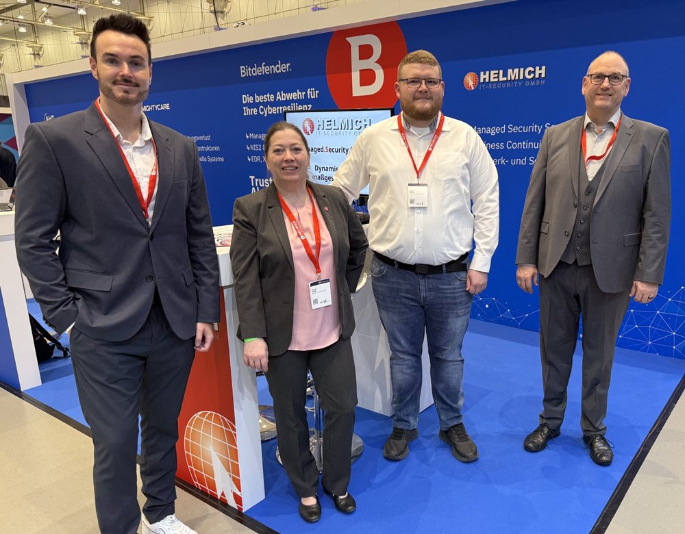 HelmichSecurity's tweet image. 🔐 @secIT_DE 2025 – Wir sind wieder dabei! 🔐
📍 Eilenriedehalle, Stand E26 | Am Stand bei @Bitdefender_DE 

✔ Managed Security Services für Mittelstand, Behörden &amp;amp; Konzerne
✔ Business Continuity Management (NIS2, ISO 27001)
✔ Schwachstellenanalysen

Kommen Sie vorbei!