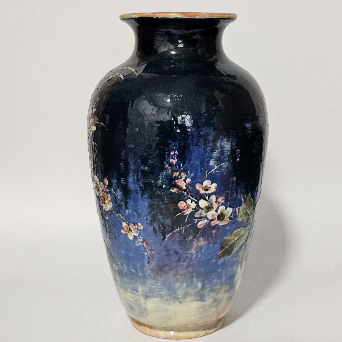 Bretby Art Pottery Impasto Large 37cm signed (Trivett) Vase - Stunning and rare piece!